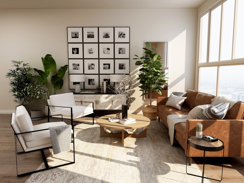 Warm, inviting therapy space